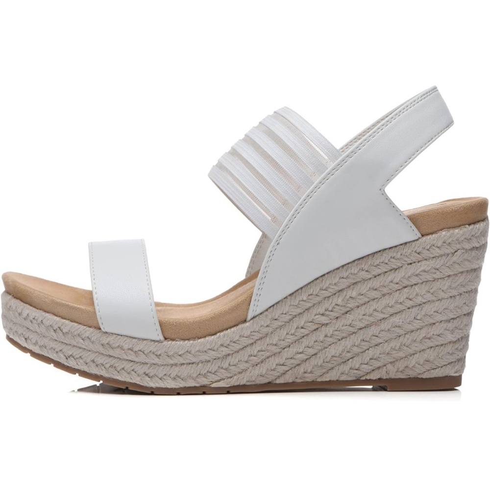 Athlefit Women's Wedge Sandals Ankle Strap Open Toe Platform Sandals.